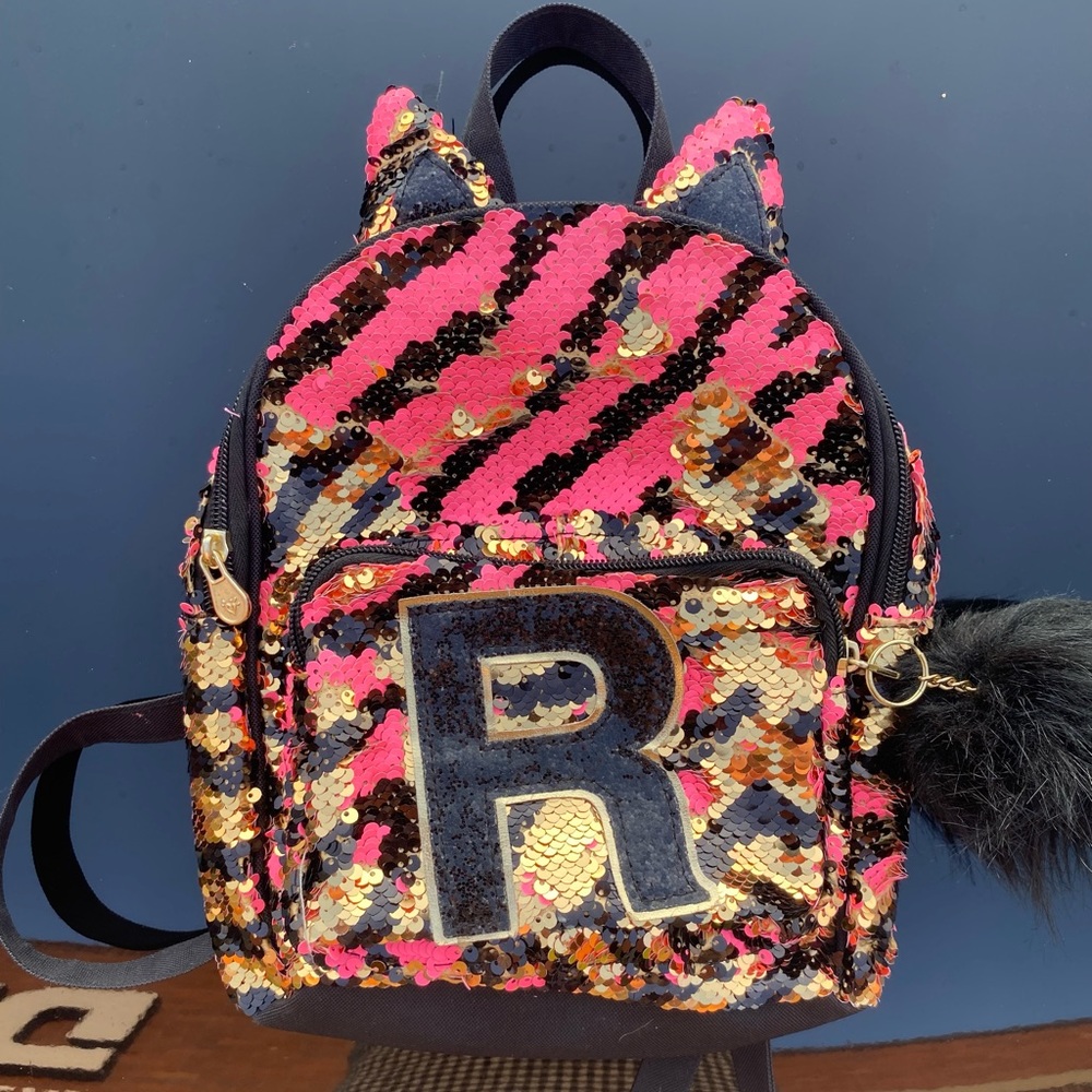 Sequin backpack